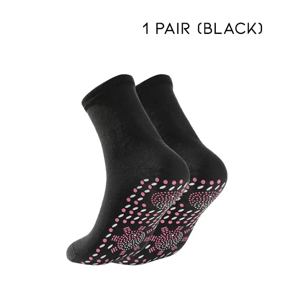 Tourmaline acupressure self-heating shaping socks（🔥Limited time discount Last 30 minutes）