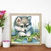 Diamond Painting-DIY Crystal Rhinestone Wolf