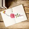 3Pcs Diamond Painting Flowers Butterfly Bookmark Making Kit