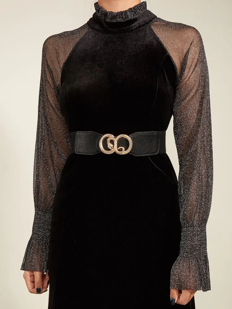 Snake Design Buckle Belt