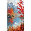 Four Seasons Scenery Autumn-11CT Stamped Cross Stitch 40*70cm/15.75*27.56in(Big Size) tapestrymarket