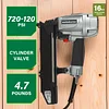 Metabo HPT Wide Crown Stapler, Pro-Preferred Pneumatic Power Nailers, Lathing Tool for Sheathing & Insulation, Quick Response, 16 Gauge, Up to 150 1" Wide Crown Staples, Length 1" to 2", N5024A2