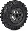 2.2 beadlock Wheels 4PCS Carbon Fiber Wheel Rims for 1/10 RC Crawler Cheater Rigs Capra SCX10 Pro TF2 Element Enduro TRX4 Upgrades accessories (Carbon Fiber 2.2 beadlock Wheels D)
