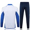 Joyfball 2024/2025 Italy Long Zipped Jacket White Soccer Jersey 1:1 Thai Quality 