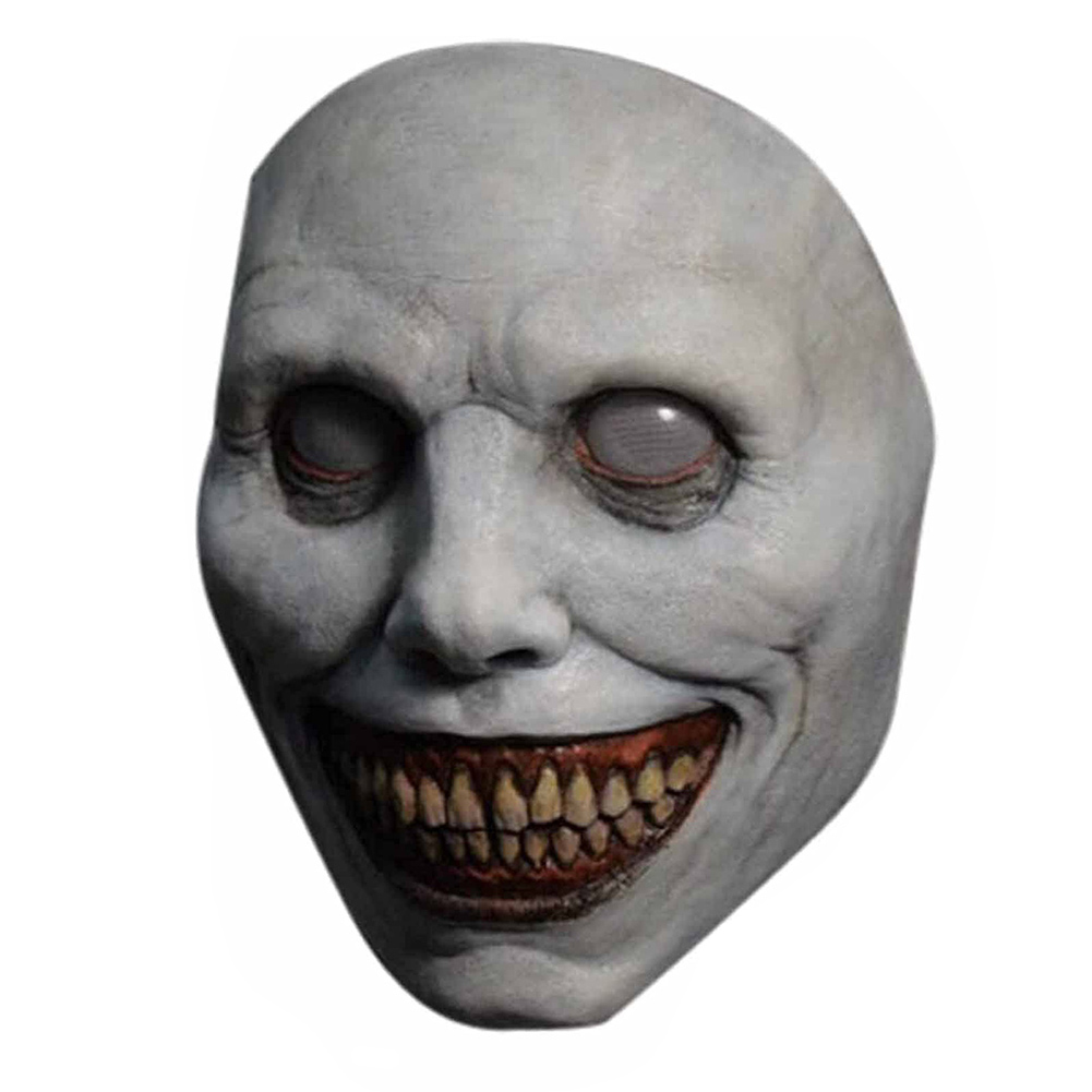 Creepy Halloween Mask Smiling Demons Horror Evil Face Party Cosplay Props