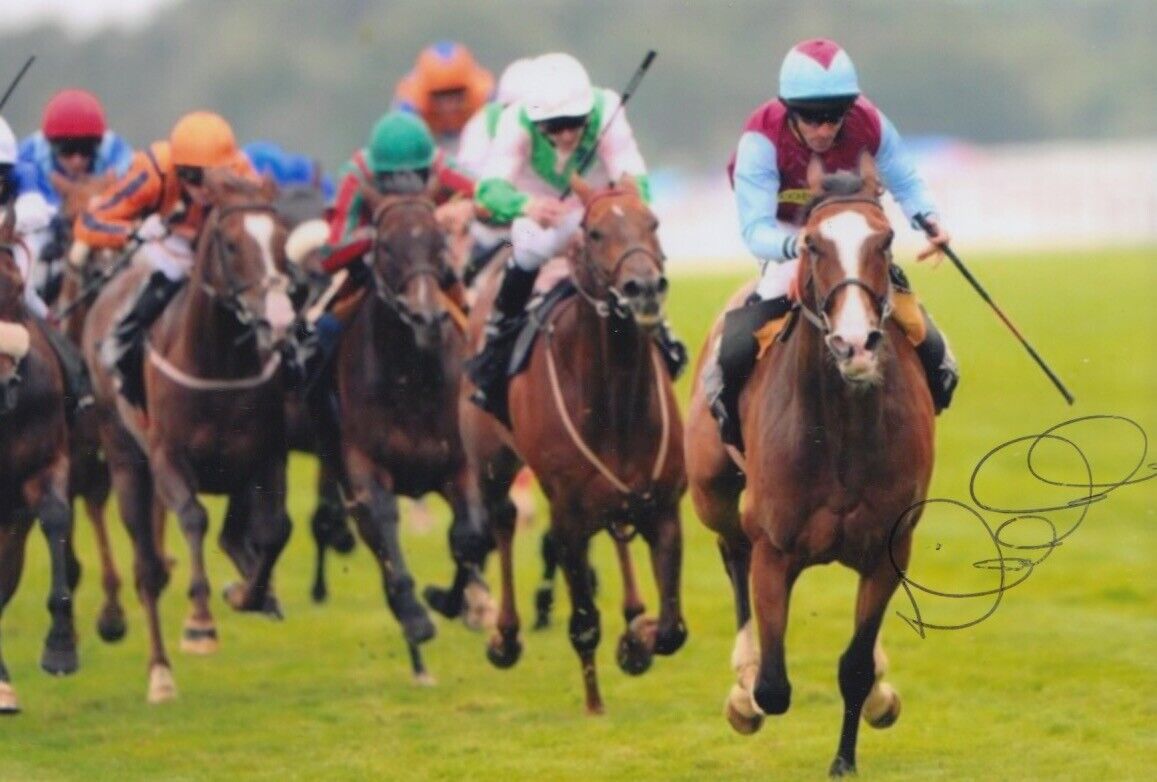 NEIL CALLAN HAND SIGNED 6X4 Photo Poster painting HORSE RACING AUTOGRAPH 1