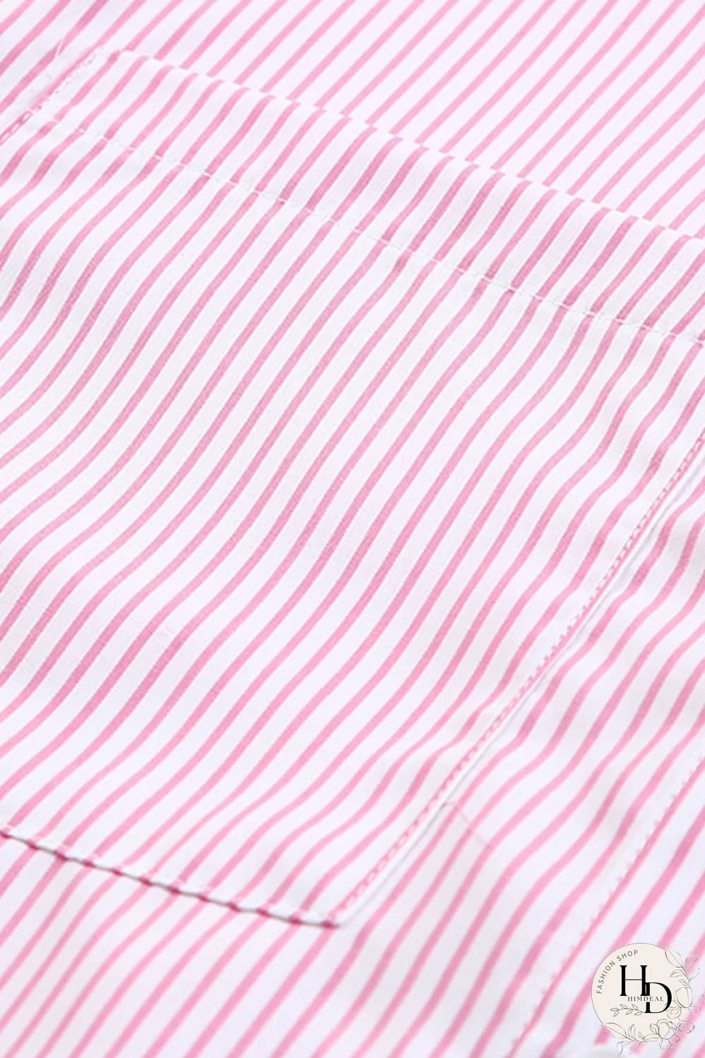 Simple Solid Lapel Button Long Sleeve Blouses