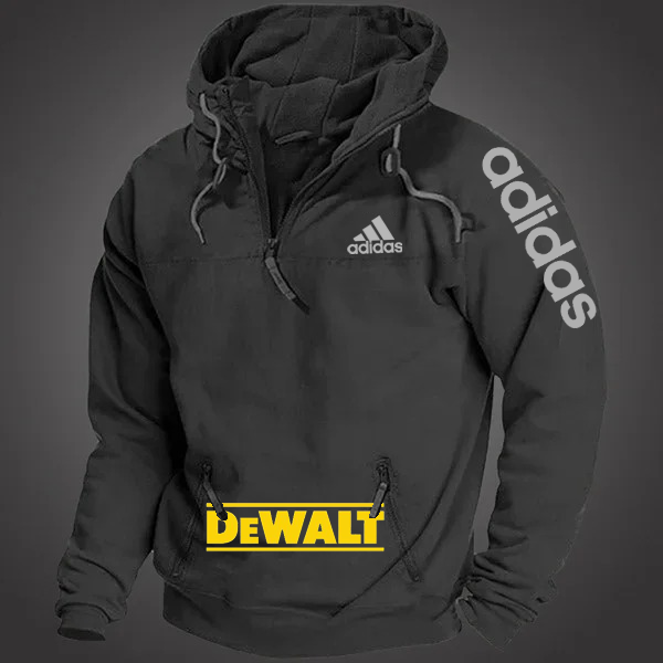 Značky adidas a DEWALT® spolupracují na vytvoření nové limitované edice mikiny pro každodenní nošení v roce 2025.