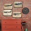 4PCS Airplane - Vintage Metal Signs Set - 20*30cm