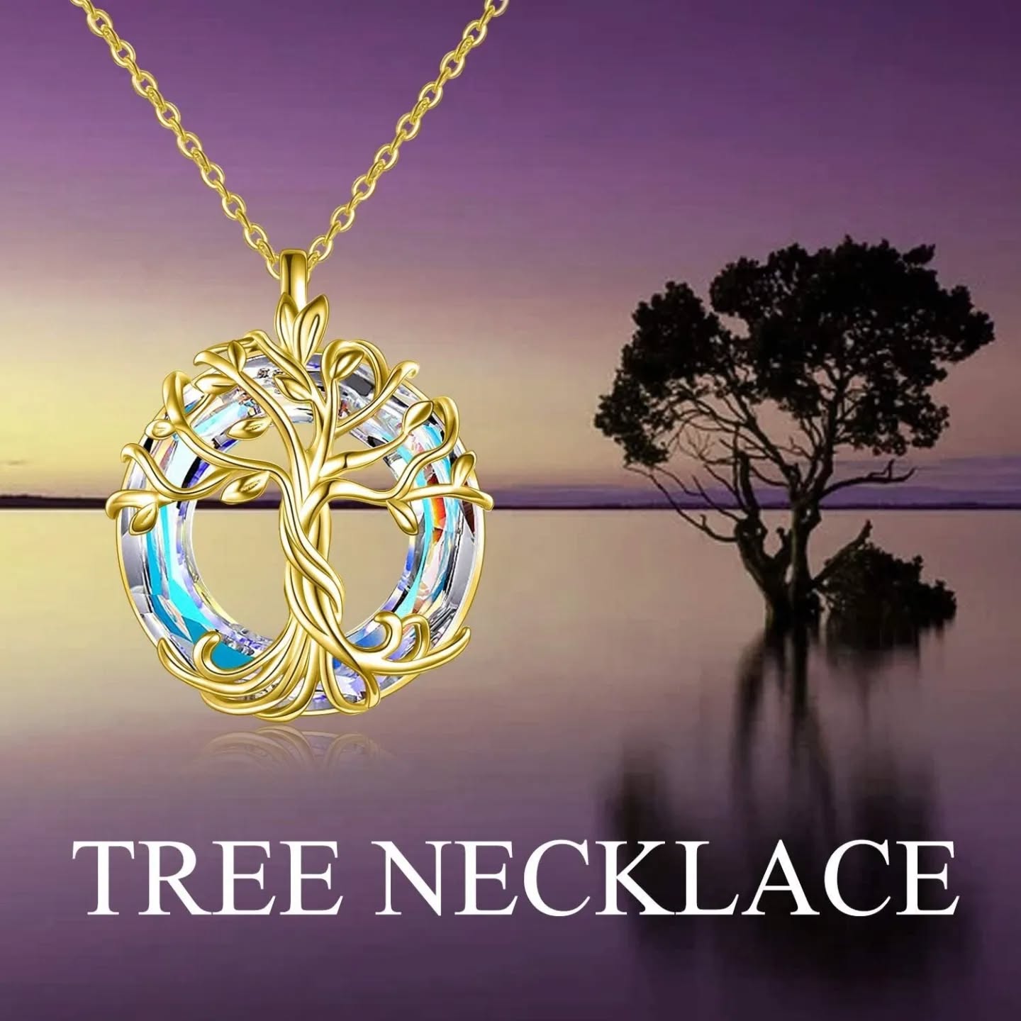 Tree of Life Hollow Out Necklace