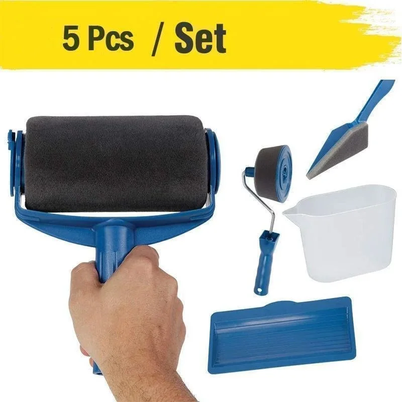 (Father's Day Gift-BIG SALE) Paint Roller Brush Painting Handle Tool-BUY 2 FREE SHIPPING