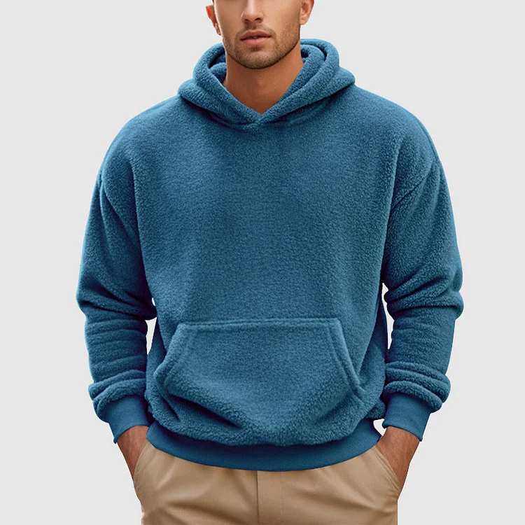 Roberto Russo Fleece Hooded Pullover QueenFunky