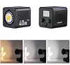 40-Watt Handheld COB Fill Light, Ddual Color Temperature, Built-In Battery, Compact, Portable, High-Power Llive Broadcast Film And Television Photography Light