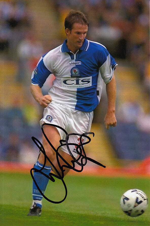 BLACKBURN ROVERS HAND SIGNED SIMON GRAYSON 6X4 Photo Poster painting.