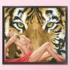 Tiger - 9CT Full Beaded Cross Stitch Kit(52x46cm)