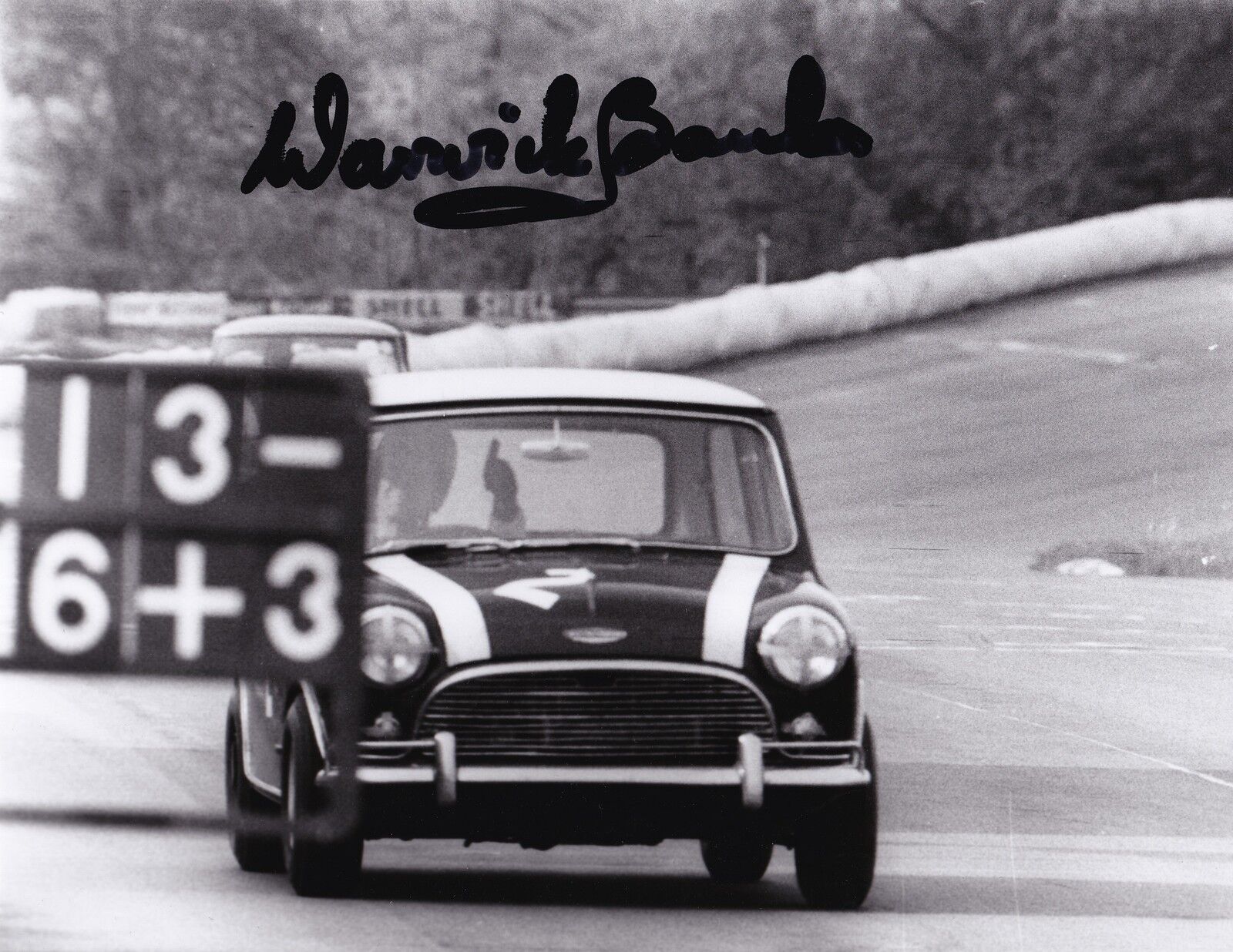 Warwick Banks Hand Signed 10x8 Mini Photo Poster painting 1964 Mallory 1.