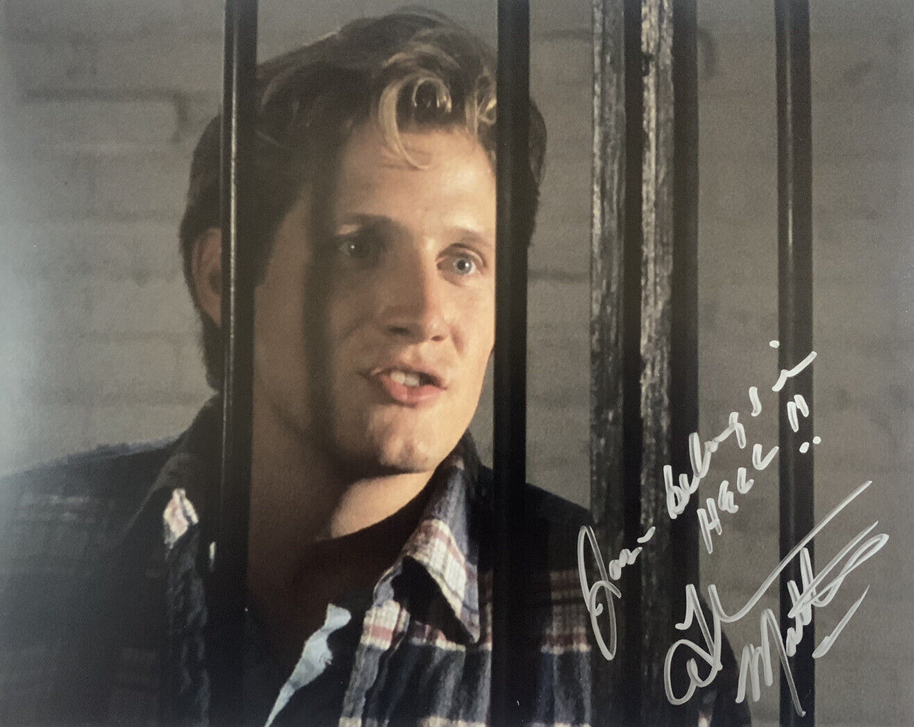 THOM MATHEWS HAND SIGNED 8x10 Photo Poster painting FRIDAY THE 13th MOVIE AUTOGRAPH COA