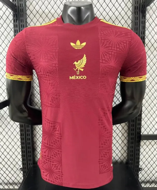 2025-26 Season - Red Mexico Gold Cup Edition - Jersey - Player Edition