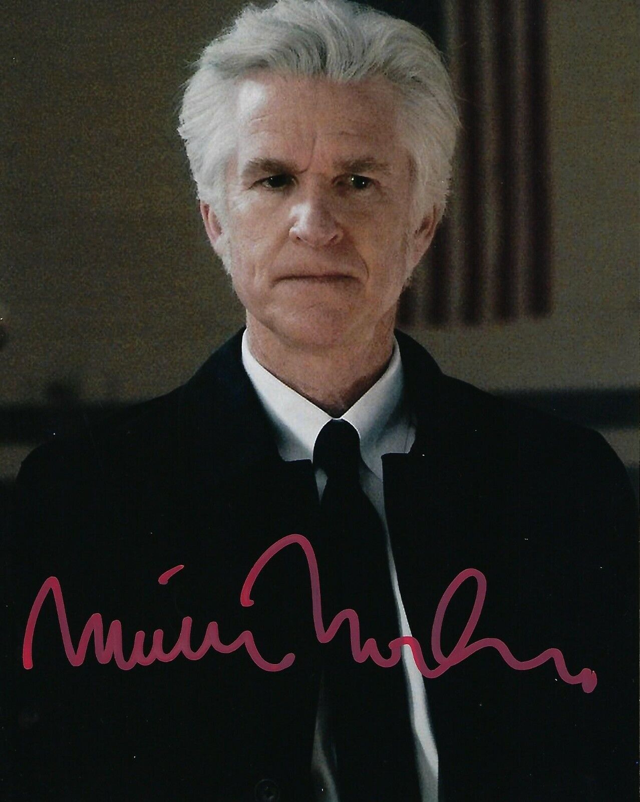 GFA Stranger Things Martin * MATTHEW MODINE * Signed 8x10 Photo Poster painting COA