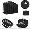 BAIGIO 15.6 inch Laptop Messenger Bag - Men's Tactical Shoulder Bag Military Large Computer Briefcase Holdall Handbag for Business College Men (Black)