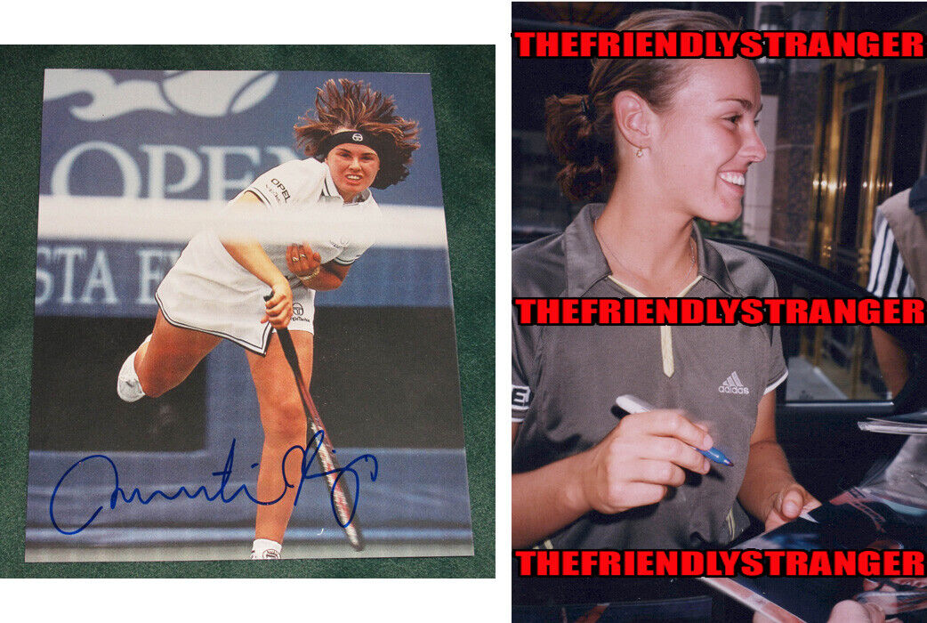 MARTINA HINGIS signed US OPEN