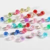 Gloss Flashing Colors Acrylic Round Beads DIY Accessories