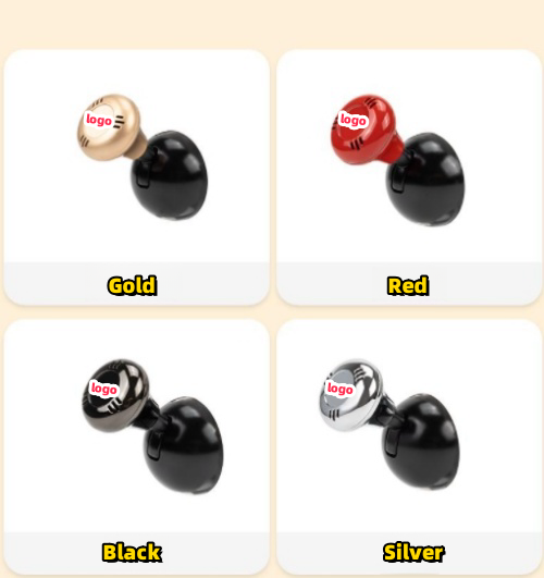 Metal One-touch Start Rocker Ball Car Button Key Protection Cover