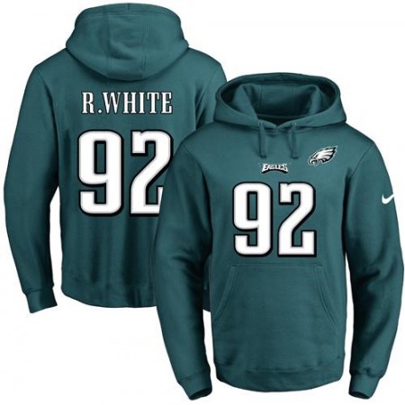 Eagles #92 Reggie White Midnight Green Name & Number Pullover NFL Hoodie