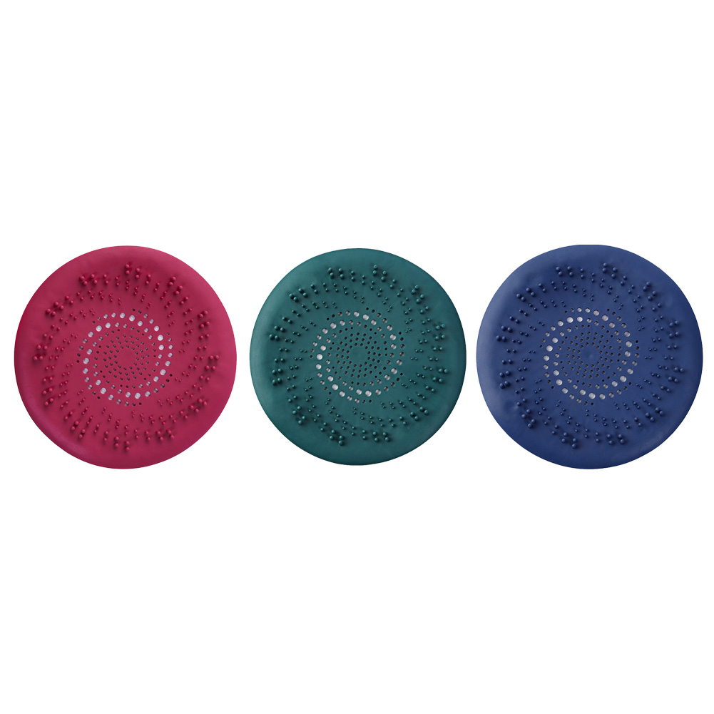 

Floor Drain Cover TPR Anti-Clog Sink Filter Screen Bathroom Accessories, Red, 501 Original
