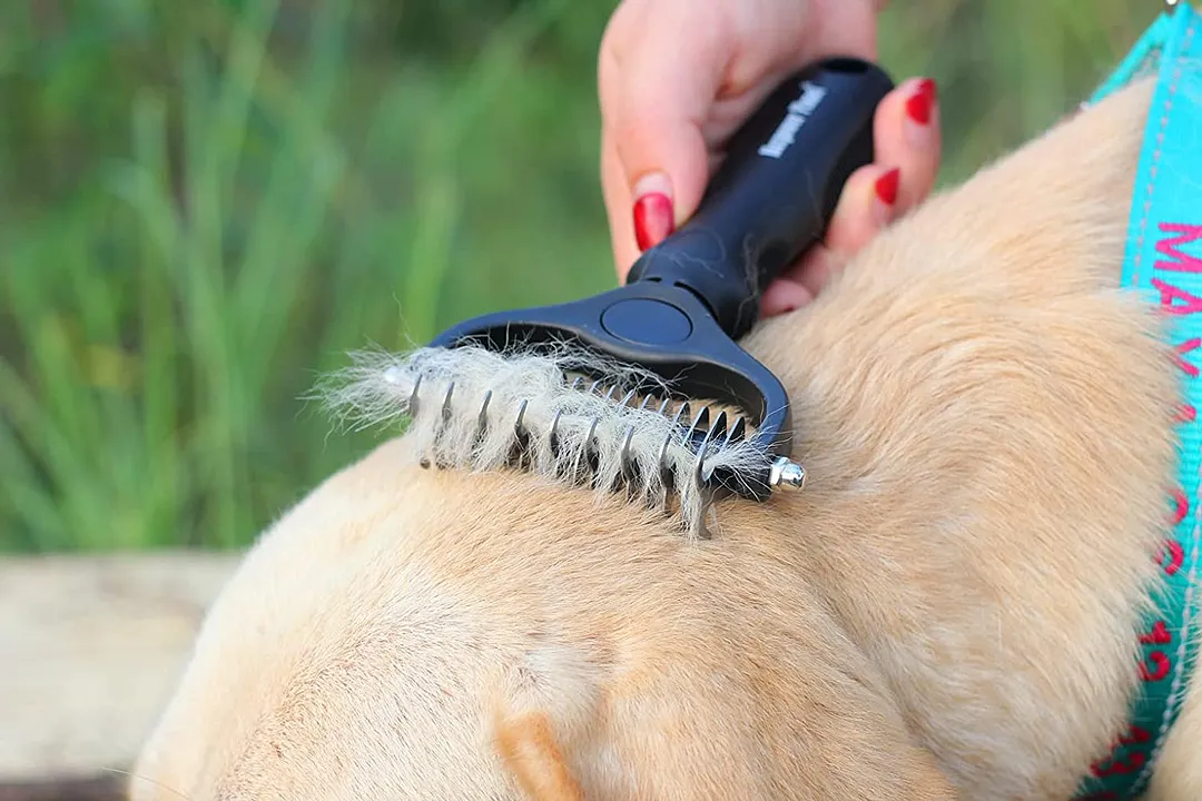 Pet Grooming Double Sided Dematting Undercoat Rake (Big)