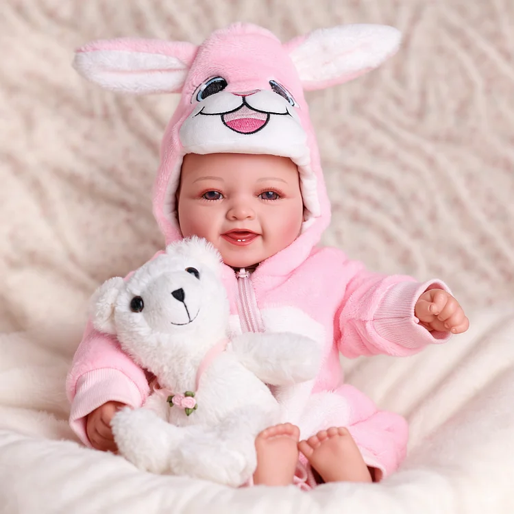 Babeside Smiling Reborn Baby Mia&nbsp;17" Newborn Girl Healing of the Heart