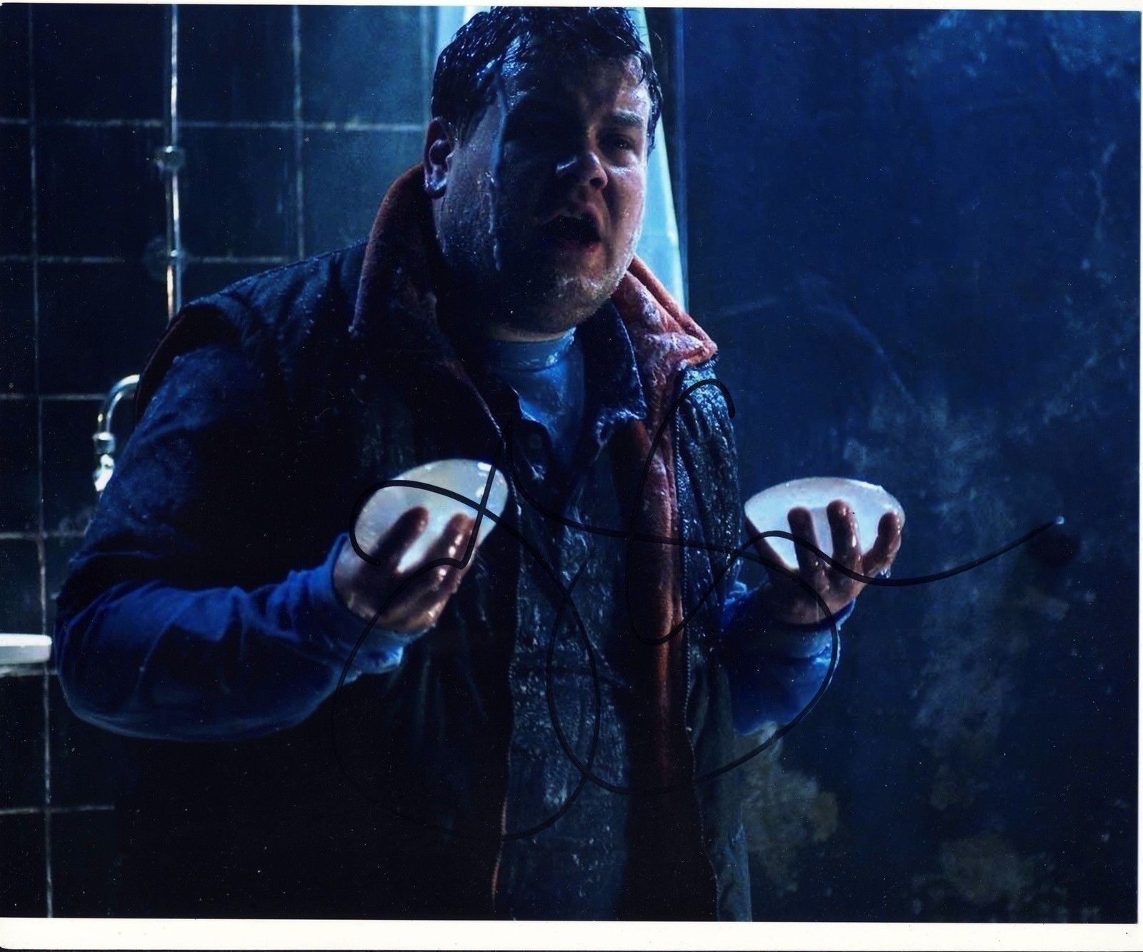 James Corden Autograph LESBIAN VAMPIRE KILLERS Signed 8x10 Photo Poster painting AFTAL [4252]