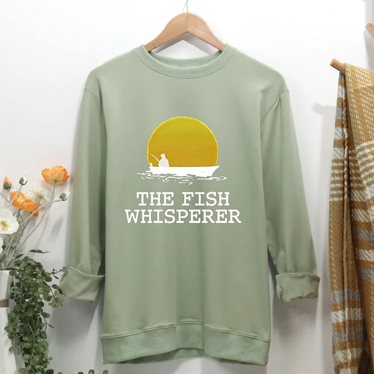 The Fish Whisperer Women Casual Sweatshirt