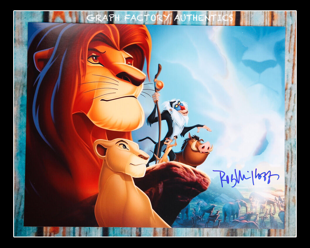 **GFA The Lion King *ROB MINKOFF* Signed 11x14 Photo Poster painting Poster MH1 PROOF COA**