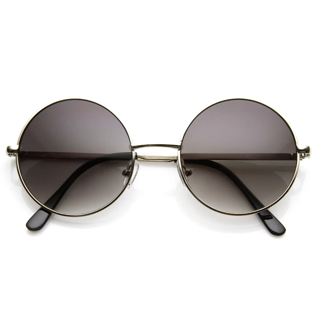 Super Large Oversized Metal Round Circle glasses