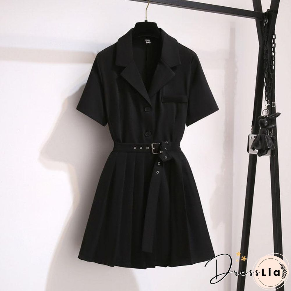 Classic V-Collar Two-Piece Set P10858