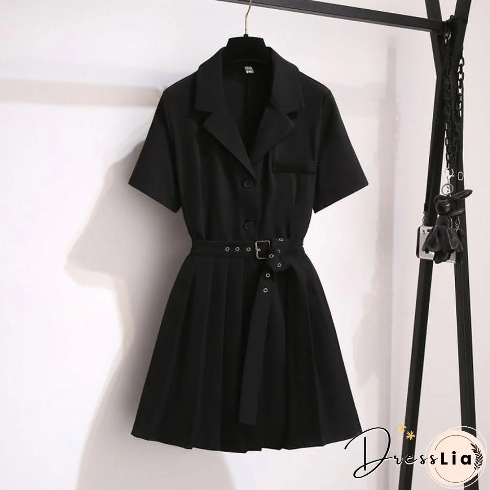 Classic V-Collar Two-Piece Set P10858