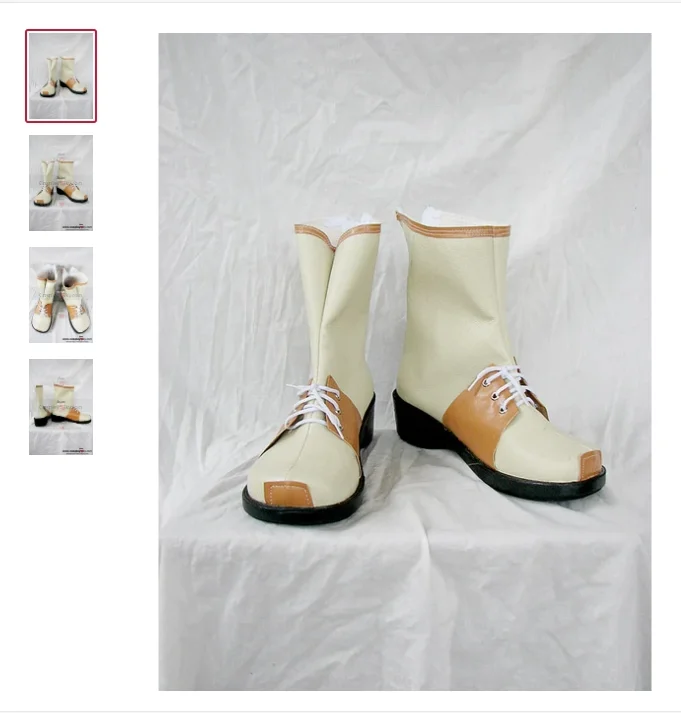 Ys Origin White Cosplay Boots Shoes