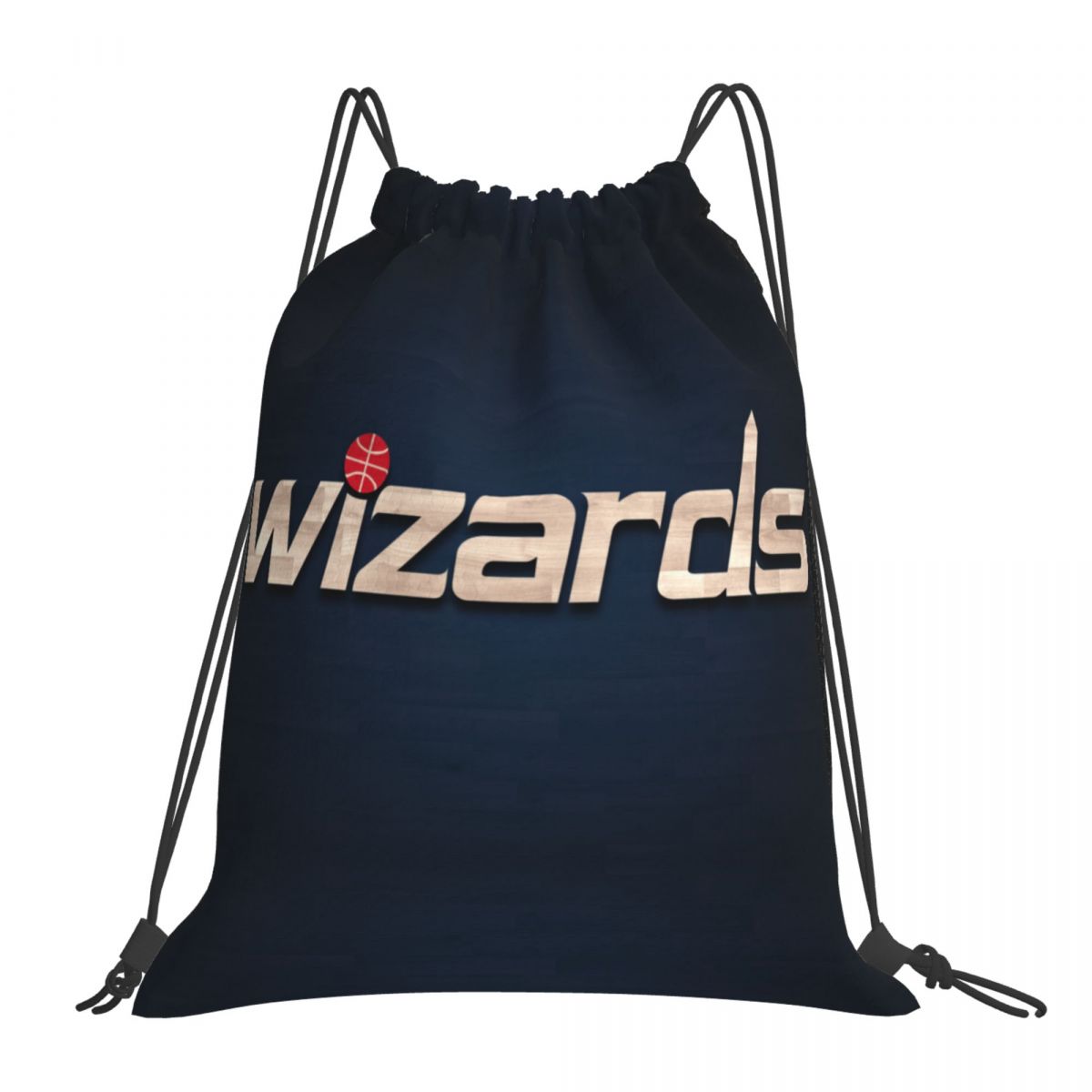 Washington Wizards Foldable Sports Gym Drawstring Bag