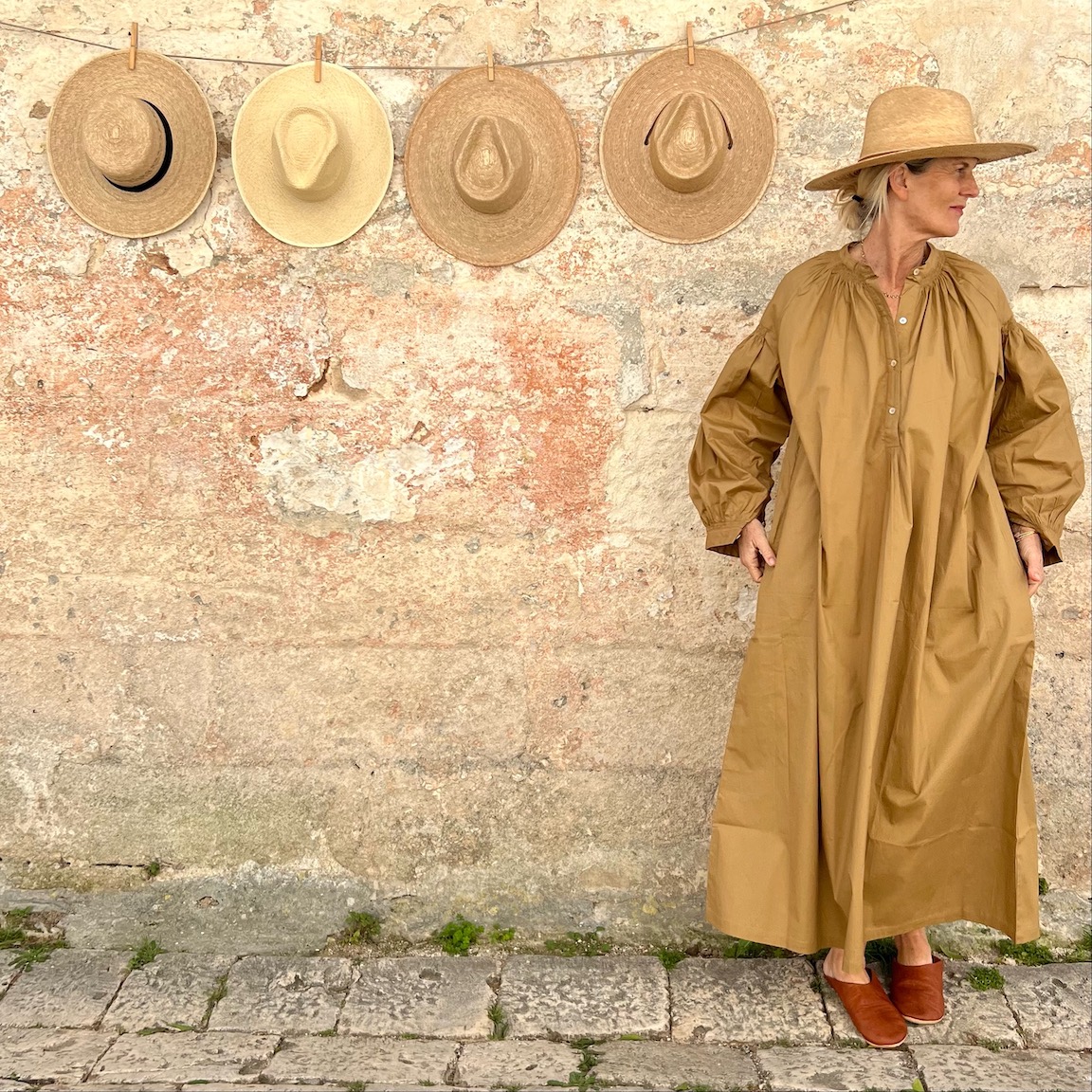 Vacation printed loose dress 226