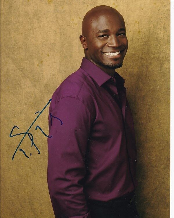 TAYE DIGGS Signed Autographed Photo Poster painting