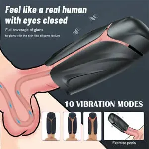 pornhint Pornhint Penis Trainer Massager Male Masturbator Pussy Pocket Stroker Sex Toys for Men