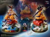 1/7 Scale Motorcycle Son Goku - Dragon Ball Resin Statue - T-Rex Studio
