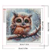 Owl-Full Square Diamond Painting(35x35cm)