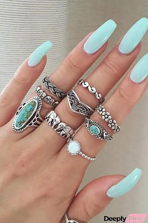 Bohemian Style Ring Set