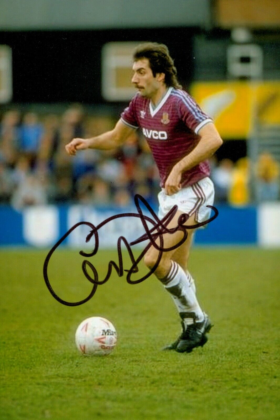 Alan Devonshire Signed 6x4 Photo Poster painting West Ham United Autograph Memorabilia + COA