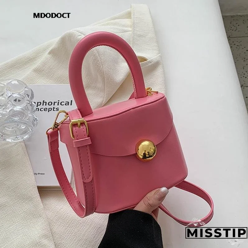 Summer Crossbody Bags Ladies Bucket PU Shoulder