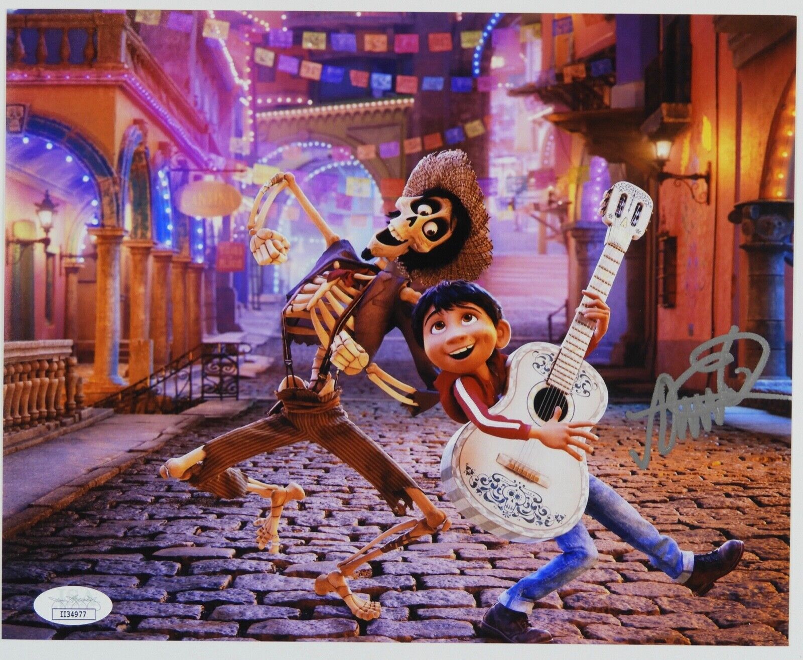 Anthony Gonzales Autograph JSA 8 x 10 Signed Photo Poster painting Coco