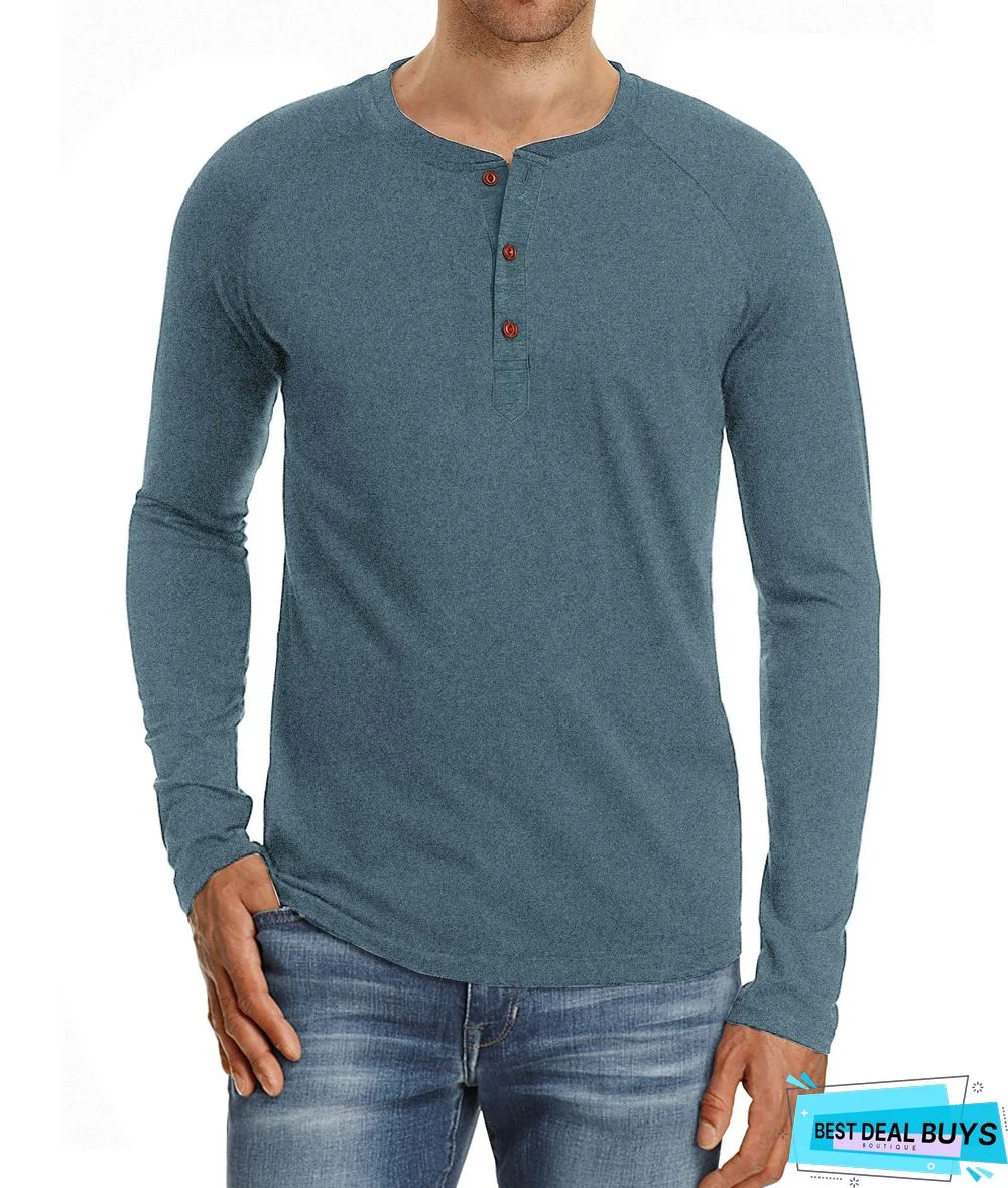 Men's Wear Long Sleeve T-Shirt Round Neck Bottoming Shirt
