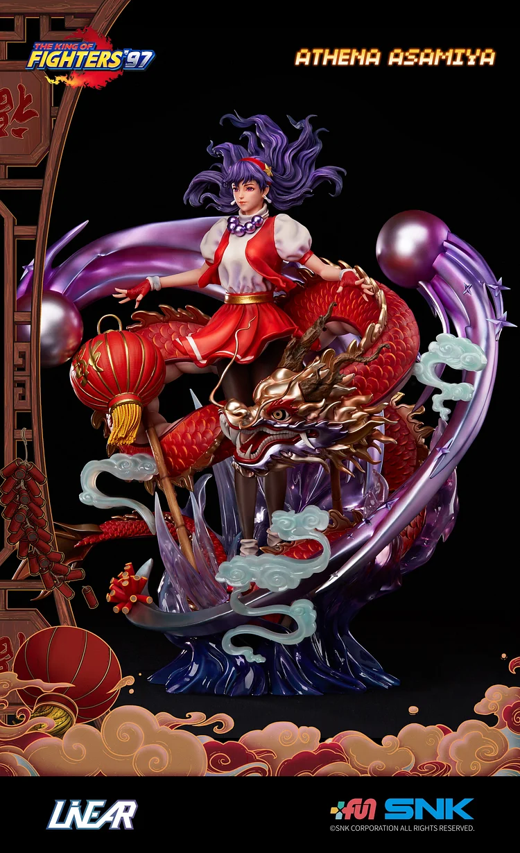 1/4 Scale Asamiya Athena - The King of Fighters Resin Statue - LiNEAR  Studios [Pre-Order]